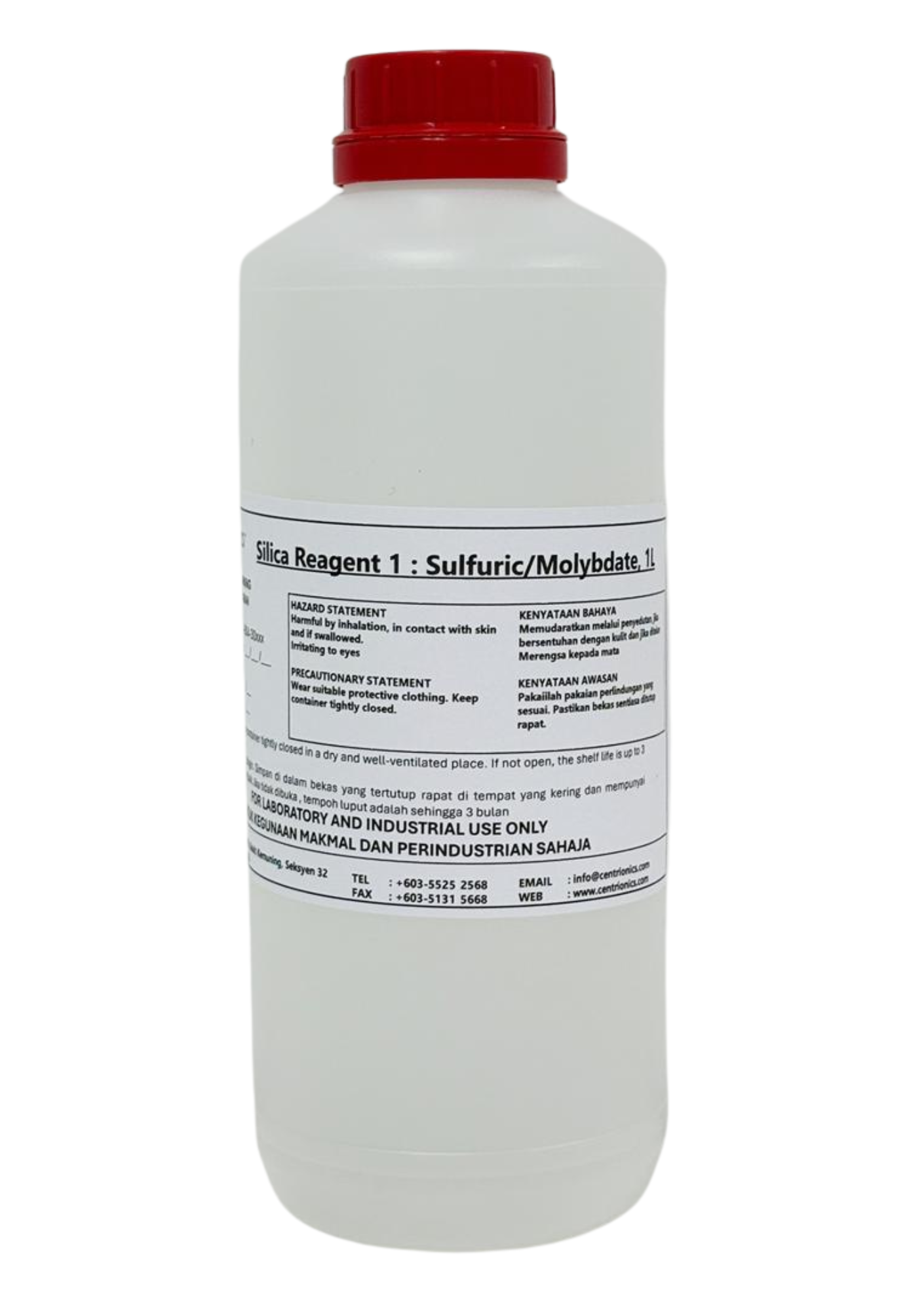 Silica Reagent 1 : Sulfuric/Molybdate, 1L-image