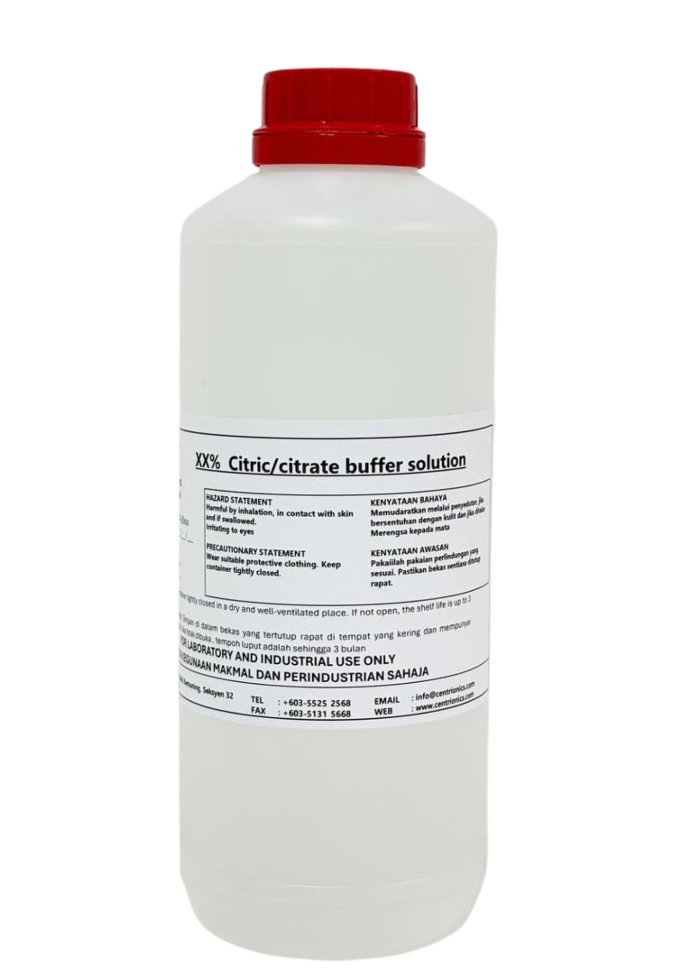1% ~ 50% Citric/Citrate Buffer Solution-image